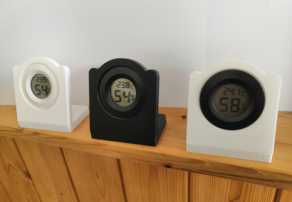 thermometer halter unterstützung by rohlamarek haushalt büro 3d print model - Mito3D