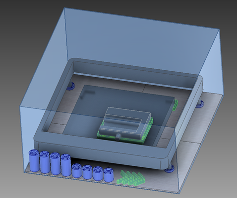 elegoo phecda base piatto mod collezione by più secco passatempo fai elettronica laser taglierina taglio 3d print model - Mito3D