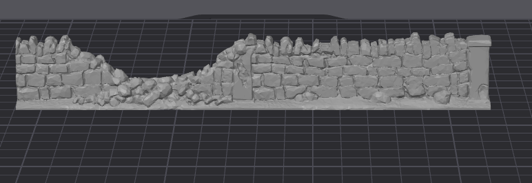 long wall 175cm a damaged by penzance3d toys & games board 3D print model - Mito3D