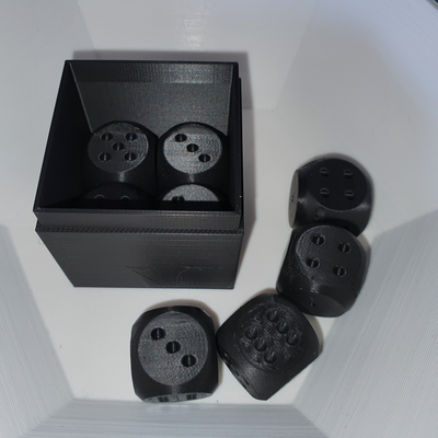 glücklich würfel einstellen by abonnieren spielzeuge spiele rätsel puzzle gehirn 3d print model - Mito3D