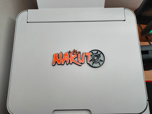 naruto seal broken by dgvelab art 2d logo kurama 3d print model - Mito3D