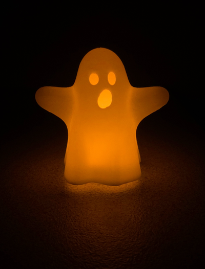 ghost by alec bings art sculptures halloween spooky light 3d print model - Mito3D