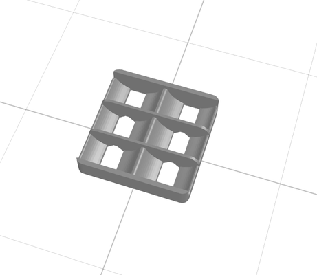 gridfinity l stile bobina titolare supporto by ktscompany utensili organizzatori 3d print model - Mito3D