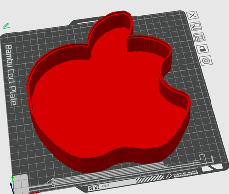 apple box by ibextronic3d art signs & logos 3d print model - Mito3D