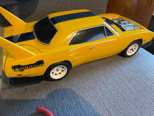 remixed to fit my nikko rc plymouth by kevman hobby & diy robotics 3d print model - Mito3D