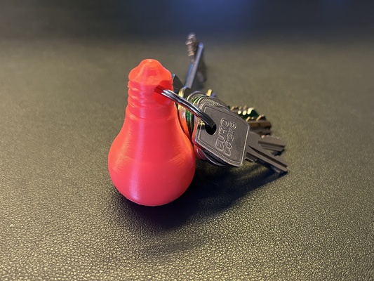 ligero bulbo llave etiquetas by marodavide 3d impresora accesorios botón bombilla 3d print model - Mito3D
