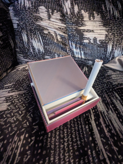 100s cigarrillo dispensador remezclado by patada pasatiempo bricolaje diy cig fumar fuma soporte 3d print model - Mito3D
