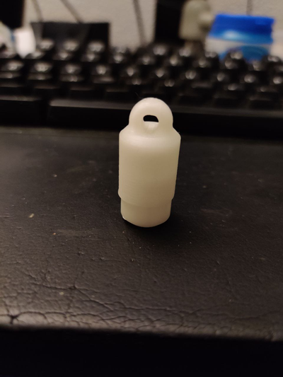 píldora envase llavero by rickyespanol moda joyería joya medicamento salud 3d print model - Mito3D