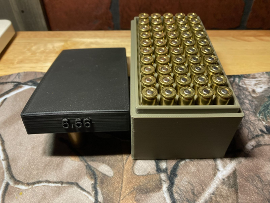 5 56 munition box by eintreten hobby diy sport draußen fall mantel halter unterstützung 3d print model - Mito3D