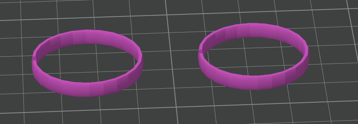 hoop earrings slide on by jaceheartdesigns fashion jewelry jewelery toy accessory 3d print model - Mito3D