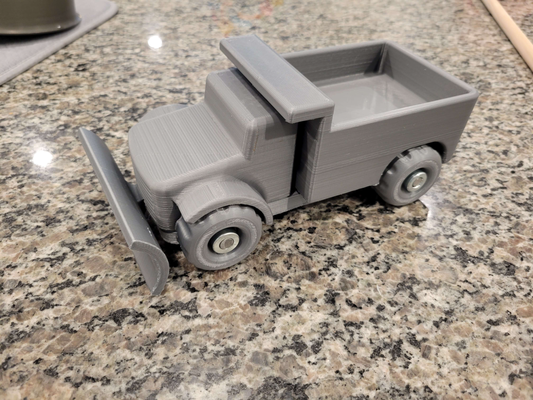 neve aratro giocattolo by vanadium14 giocattoli giochi camion 3d print model - Mito3D