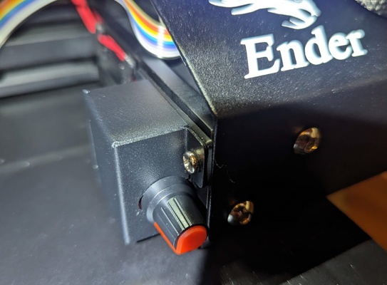 pojecidade conduziu luz barra controle espaçador ender 3 cr6 by ken moinhos 3d impressora acessórios thingiverse 3d print model - Mito3D