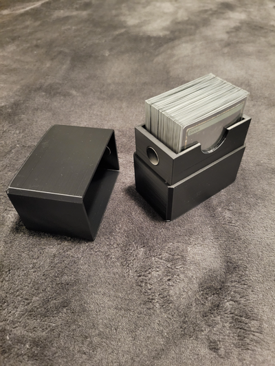 mtg 60 karte deck box by vanadium14 werkzeuge veranstalter magie versammlung tcg karten 3d print model - Mito3D