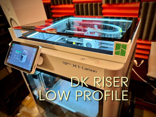 dk riser profile bambu lab x1 p1 by papsjundi 3d printer accessories bamblulab 3d print model - Mito3D