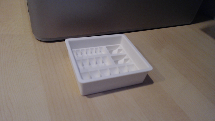 coin holder tray hyundai palisade by archjoed tools organizers 3d print model - Mito3D