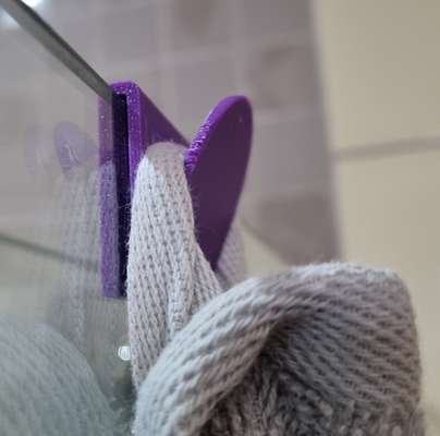 towel hook by patrik0504 household house models hanger towelhook 3d print model - Mito3D