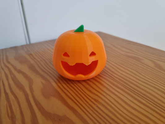 jolly halloween jack-o'-lantern by mudkipdoom household festivities decor 3d print model - Mito3D