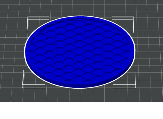facile hexagonal boisson coaster by philippe ménage décor rapide 3d print model - Mito3D