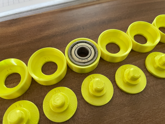 608 bearing fitment test by lukas k 3d printer models 3d print model - Mito3D