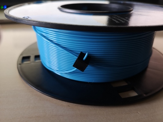 filamento clip pulizia funzione by chaot166 3d stampante accessori portafilo filamentclip pulitore thingiverse 3d print model - Mito3D