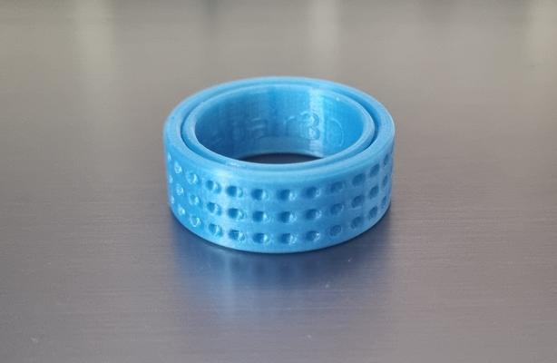 antistress ring v2 by repair3d fashion rings 3d print model - Mito3D