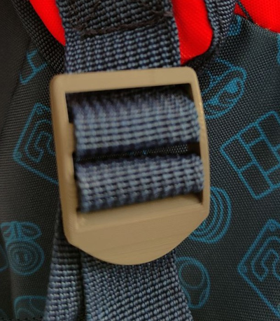 backpack handle fastener enganche para asa de mochila by panicozxb tools 3d print model - Mito3D