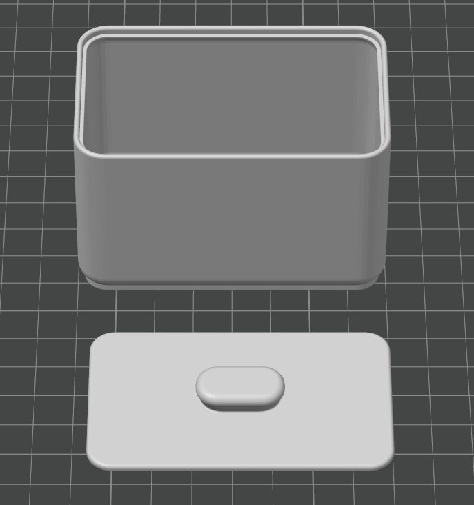 kutu boyut l by ağrı kesici ev halkı ofis depolama 3D print model - Mito3D
