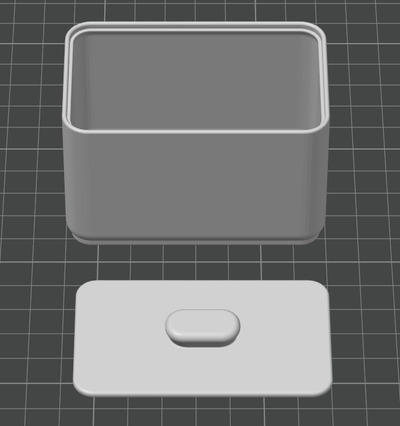 kutu boyut l by ağrı kesici ev halkı ofis depolama 3d print model - Mito3D