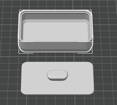 kutu boyut s by ağrı kesici ev halkı ofis depolama 3d print model - Mito3D