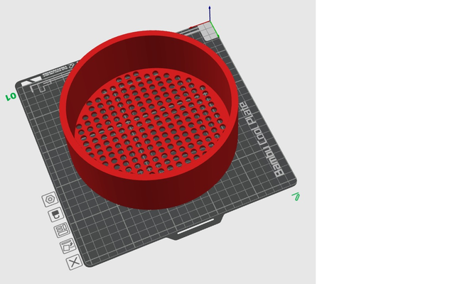 gel ball sorter 73mm holes- 20cm diameter by danjeee toys & games blaster toy 3d print model - Mito3D
