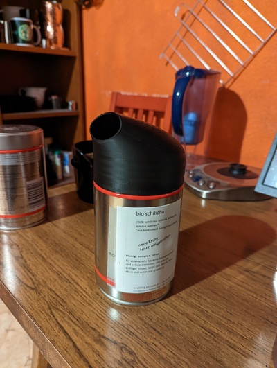 illy kaffee trichter ausführung 2 by reinluft haushalt haus modelle deckel kaffeetrichter 3d print model - Mito3D