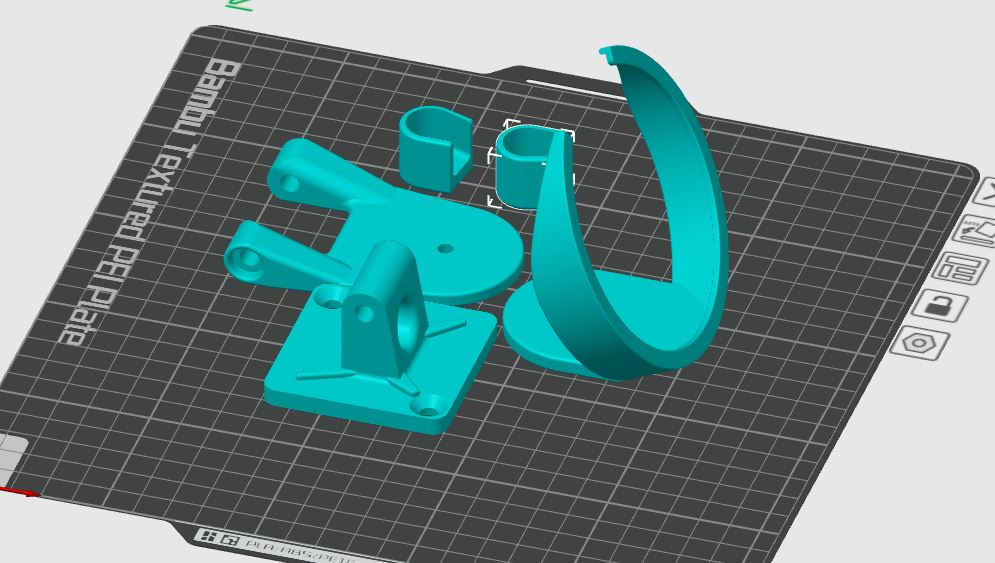 echo pop halterung einstellbar by mikehulu haushalt büro lautsprecher 3D print model - Mito3D