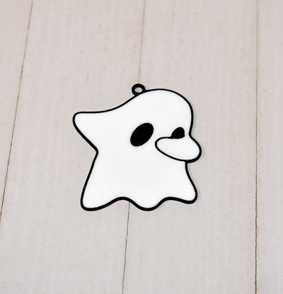 dabbing fantasma llavero by lindjoe arte modelos víspera santos halloween 3d print model - Mito3D