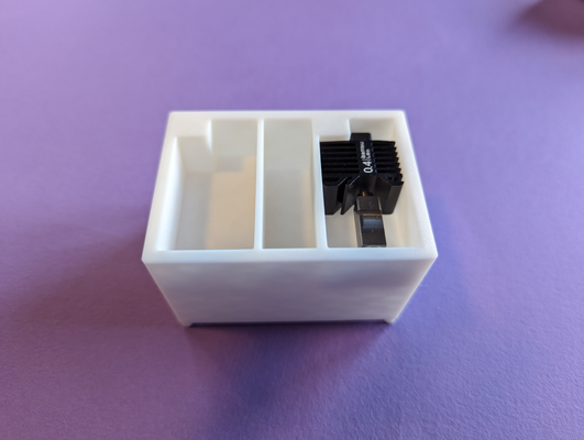 bambu x1 p1 porto frete partes caso bainha módulo bicos quente termina by distephano 3d impressora acessórios ferramentas organizador 3d print model - Mito3D