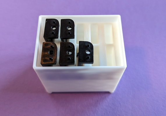 bambu x1 p1 port cargaison pièces cas gaine module essuie glaces by distéphano 3d imprimante accessoires outils organisateur glace 3d print model - Mito3D