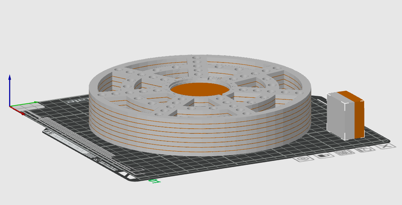 filament bobine coquille v3 2 adaptateur universel empilable bambu laboratoire ams by dragon3d 3d imprimante accessoires 3d print model - Mito3D