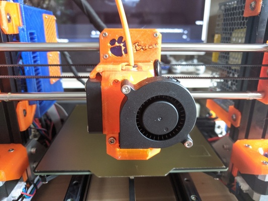 bowden bear extruder by chipce 3d printer parts prusa mk3 thingiverse 3d print model - Mito3D