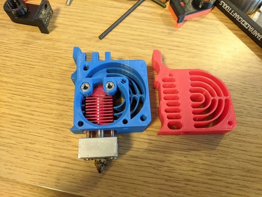 proprietaria prusa mini radiatore clone by chipce 3d stampante parti creality thingiverse 3d print model - Mito3D