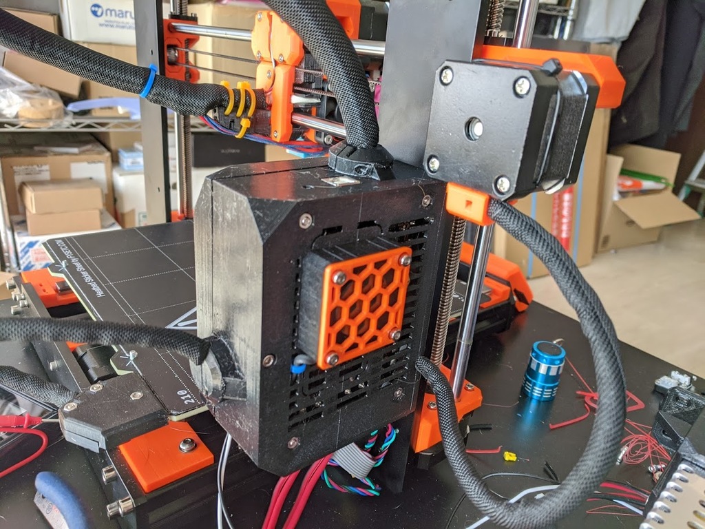 prusa mk3 einsy hayran by yonca 3d yazıcı parçalar şeytani 3D print model - Mito3D