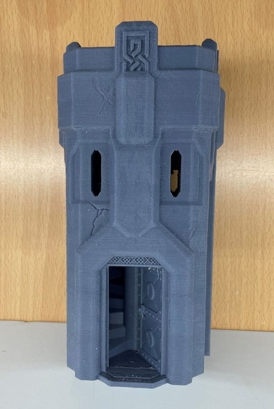 dwarven dice tower remixed by spectregadget toys & games dicetower thingiverse 3d print model - Mito3D