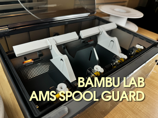 bambu laboratorio ams bobina guardia by papasjundi 3d stampante accessori per i bambù bamboomods 3d print model - Mito3D