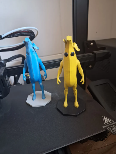 fortnite peely by jerryie art sculptures banana 3d print model - Mito3D