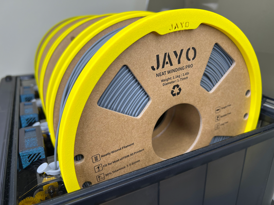 jayo bambu lab ams cardboard spool adapter ring by designcraft 3d printer accessories jay filament sunlu 3d print model - Mito3D