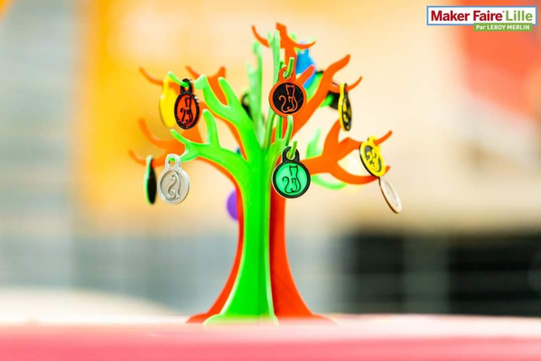 arbre jeton makecoeur by olivier3dprint sanat heykeller ağaç destek bağlantı 3d print model - Mito3D