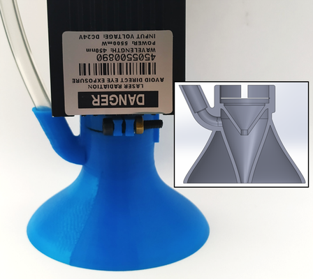 haz proteccion aire ayudar láser módulo by remi rafael herramientas airassist cortador grabador 3d print model - Mito3D