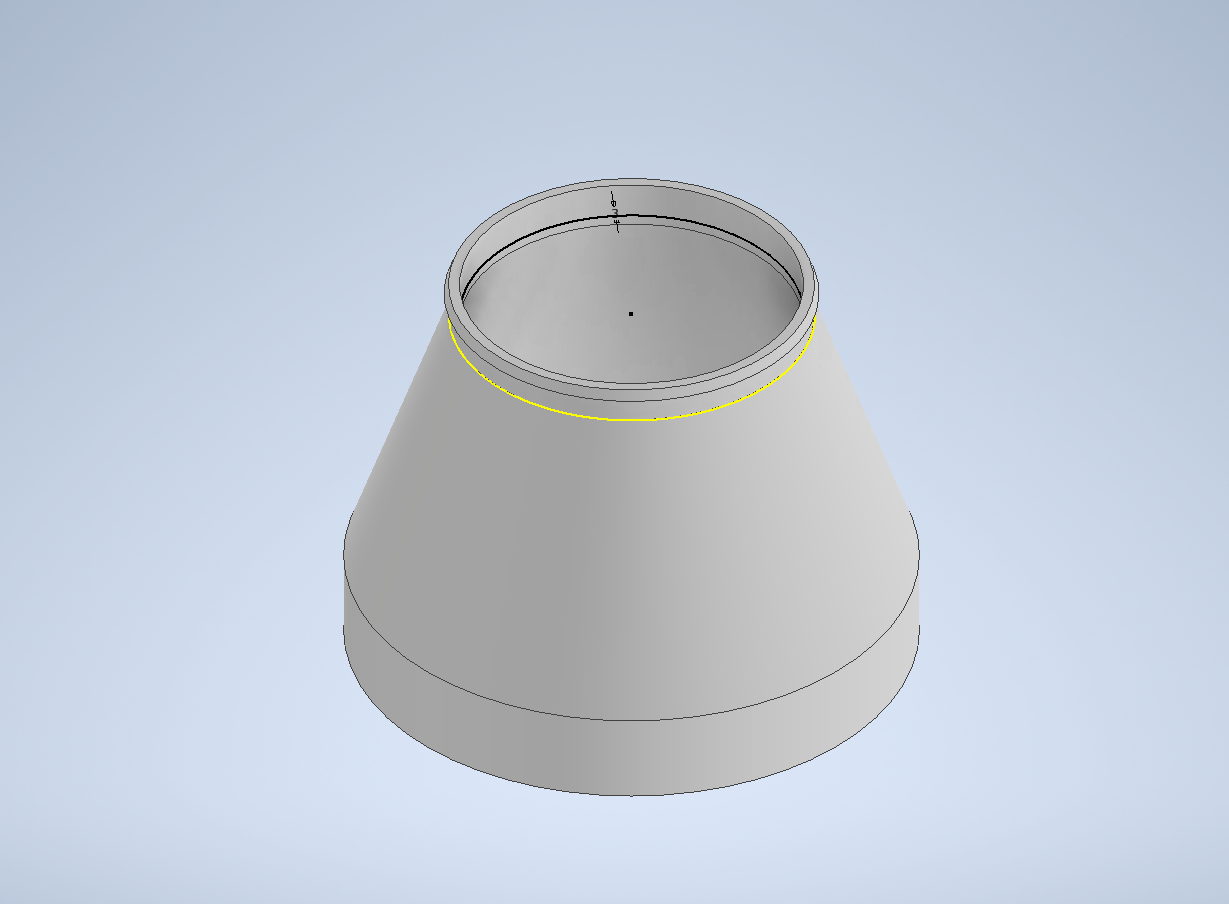 150mm ventilator adapter to 100mm tube auspuff extraktion lasergraver bäume ts2 by nutzer 2384894817 hobby diy laser laserschneider rauch schlauch abluftventilator 100mmduct 3D print model - Mito3D