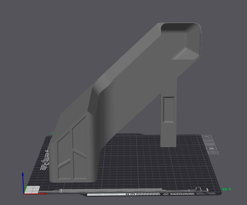 x1c techado mierda cubeta gato prueba by halcónide 3d impresora accesorios compartimiento 3d print model - Mito3D