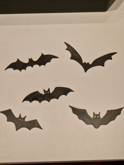 halloween bats by madness3d household decor 2023 art bat decoration 3d print model - Mito3D