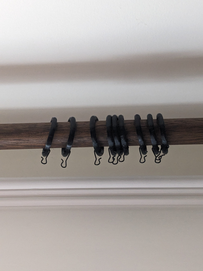 vorhang ringe by mikeefresh haushalt dekor ring vorhangringe stange halter unterstützung zuhause haus window 3d print model - Mito3D
