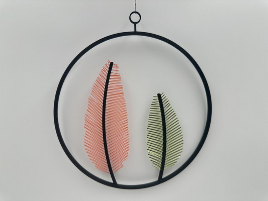 impossible feathers by fyrby additive art models wallmount stringart 3d print model - Mito3D